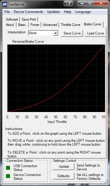 Brake Curve